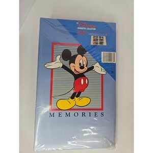 Vtg Disney Character Collection Mickey Mouse Photo Album 200 Photos New Sealed